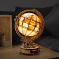 Miniatyrbilde 3 av 6: Lysende 3d Puslespill Globe med LED Lys