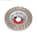 Miniatyrbillede 2 af 3: Diamant Segmenteret Turbo Række Kop Slibning Hjul Skive
