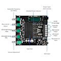 Miniatyrbilde 5 av 7: Bluetooth Subwoofer Forsterker Bord Kanal Strøm Lyd Stereo Bass