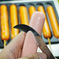 Miniatyrbilde 4 av 5: Rustfritt stål Ananas Kniv Grønnsak Frukt  Skreller Tre håndtak kutter