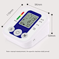 Miniatyrbild 3 av 6: Arm Blod Tryck Monitor Tryck Sensor Monitor BP Utrustning Automatisk Tonometer Digital Tensiometer LED Display