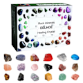 Miniatyrbilde 7 av 8: Jul Advent Kalender Edelstein Samling Tell Ned til jul Stener Mineraler Fossiler Advent Kalender Leketøy Gaver