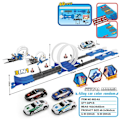 Miniatyrbild 1 av 6: Stunt Speed Dubbel Bil Hjul Modell Racing Spår Gör-det-själv Sammansatt Rail Kits Katapult Räls Bil Racing Pojke leksaker
