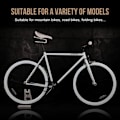 Miniatyrbild 6 av 6: Cykel Sadel Fjädring Enhet För Mountain Väg Cykel Stötdämpare Fäste Legering Fjäder Stål Stötdämpare