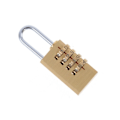 Miniatyrbillede 5 af 7: 1 stk Messing Mini 4 cifre Nummer Adgangskode Kode Lås Kombination Hængelås
