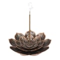 Miniatyrbillede 2 af 5: 3 I1 Røgelse Pind Holder Legering Lotus Line Røgelse brænder