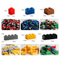 Pikkukuva 4 / 6: Creative Building Blocks Bulk Sets City Classic Bricks Assembly Brinquedos Educational Lelut