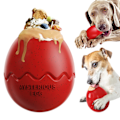 Miniatyrbilde 2 av 9: Hunde leke for små store hunder dinosaur egg sakte mater kjæledyr interaktive leker