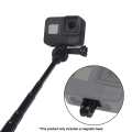 Miniatyrbild 4 av 6: Dual 1/4 Thread Base Mount for GoPro 11 Black Mini 10 9 8 Max Stand Stativ Monopod Adapter