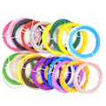 Miniatyrbillede 3 af 6: 1,75 mm farverig 3D udskrivning materialer til 3D penne100M  PCL PLA filament 1,75 mm