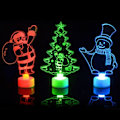 Miniatyrbilde 5 av 9: Fargerik LED Lys Jule Dekorasjon