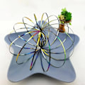 Pikkukuva 2 / 8: Flow lelu Magic Fidget Ring Toroflux Amazing Flow Ring lelut Kinetic jousi lelu