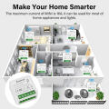 Miniatyrbild 5 av 7: Smart Switch Med Energy Monitor 16A Kontroll Timer Trådlös Switch Arbeta Med Alexa Google Home