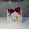 Miniatyrbild 1 av 7: God jul present box och påsar med band för inpackning kakor och godis box jul present påsar