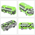 Miniatyrbillede 4 af 6: Dobbeltdækker Bus London Bus Design Bil Legetøj Sightseeing Bus Køretøjer Urban Transport Køretøjer