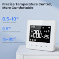 Miniatyrbillede 2 af 8: Smart termostat lav effekt batteri vand gas kedel temperatur regulator