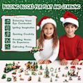 Miniatyrbillede 5 af 5: Jul advent kalender 24 dage nedtælling overraskelse blind kasse