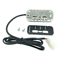 Pikkukuva 3 / 4: 3 porttia 18W PD C-tyyppi 2.1A 1A USB auto laturi pistoke 12V 24V moottoripyörä auto kuorma-auto mönkijä vene RV väylä virta adapteri