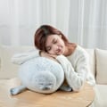 Pikkukuva 3 / 8: 40 cm Angry Blob Seal Tyyny Puhkea 3D Uutuus Meri Lion nukke Pehmo täytetty lelu