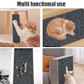 Miniatyrbillede 3 af 7: Anti kat ridse måtte trimmes selvklæbende tæppe måtte