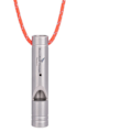 Miniatyrbild 1 av 4: Gränslös Voyage Titanium Visling Nödläge Överlevnad Säkerhet Vislar med Lanyard Högt för Utomhus Camping Coacher Träning