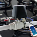 Miniatyrbilde 3 av 4: Smart gass ventil hage vann avstengning timer vanning kontroller