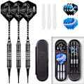 Miniatyrbild 1 av 6: 18g Mjuk spets Dart Professionell Inomhus plast spets Dart Set För Elektronisk Darttavla Spel Plast förvaring låda