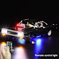 Miniatyrbillede 8 af 8: 1077 stykker Teknisk Dodge Oplader Racing Bil Byggeklodser