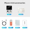 Miniatyrbillede 10 af 11: Mini Plus Portable Retro Handheld Game Console V2 Mini 3,5 Tommer IPS Screen Classic Video Game Console
