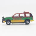 Miniatyrbillede 2 af 4: Jurassic World Tour Køretøj Offroad køretøj Høj Simulering Diecast Metal Legering Model Bil Legetøj