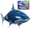 Miniatyrbilde 3 av 7: Fjernkontroll Kontroll Shark Leker Luft Svømming RC Dyr Radio Fly Ballonger Klovn Fisk Dyr