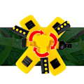 Miniatyrbilde 8 av 11: 360 grader automatisk vann sprinkler hode justerbart hage forsyning spray dyse