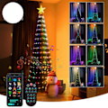 Miniatyrbilde 2 av 7: Smart Julelys med Bluetooth APP & Fjernkontroll