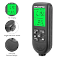 Miniatyrbilde 2 av 7: Elektroplate metall belegg tykkelse tester HW-300 Digital 0-2000um Fe og NFe probe bil maling belegg tykkelse måler