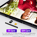 Pikkukuva 3 / 7: 10 tuumainen tabletti PC SIM korttipaikalla Android 10 64 GB neliydin kosketus näyttö