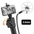 Pikkukuva 7 / 10: 5.5MM/8.5MM 2.0MP 180 aste ohjaus Teollinen Boroskooppi Endoskooppi Autot Tarkastus Kamera 6 LEDillä