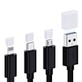 Miniatyrbild 1 av 4: För IOS Typ C Micro USB A Charging Port Protective Cover