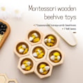 Pikkukuva 6 / 8: Montessori Lelut  Puinen Mehiläispesä Lelu  Vauvan lelut  Koonna The Block Mehiläispesä lelu