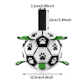 Miniatyrbillede 5 af 7: Interaktiv hund fodbold legetøj fodbold bold oppustet træning legetøj til hunde udendørs border collie bolde