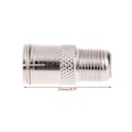 Pikkukuva 6 / 6: 10 kpl Quick Fit F liitin uros liitin naaras adapteri - Push On RF koaksiaali