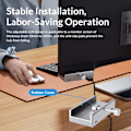 Miniatyrbillede 4 af 6: Data Transmission Hub Aluminium 4 Porte USB 3.0 Clip HUB