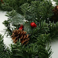 Miniatyrbilde 4 av 6: Jul pynt pynt jul tre krans rotting hjem vegg furu hengende grønn kunstig krans