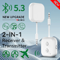 Miniatyrbillede 3 af 8: 2 In 1 Dual Stream Bluetooth 5.3 Audio Sender Receiver