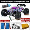 Miniatyrbillede 4 af 7: El Høj Speed Racing Fjernbetjening Kontrol Monster Lastbil