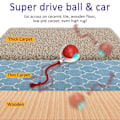 Miniatyrbilde 2 av 7: Interactive Cat Toy Ball Super Drive Cat Rulling Balls med Fugle kvitring