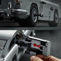 Miniatyrbillede 3 af 6: Teknisk James Bond DB5 Aston Martin Classic Bil Byggeklodser Legetøj Til Børn