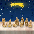 Miniatyrbillede 3 af 8: 10 stykker Ativity Fødsel Jule Vugge Scene Dekorative Figuriner Katolske Kristen Værelse Dekor