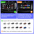 Miniatyrbild 5 av 6: 2in1 Trådlös CarPlay Dongle Trådlös Android Auto Box