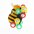 Miniatyrbilde 4 av 7: Elektrisk Fargerik Tegneserie 12 hjul Bee 360 Degree Tumbling Bil Leketøy