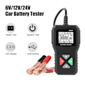 Miniatyrbillede 2 af 7: Batteri System Detect 100-2000 CCA Bil Batteri Værktøj 6V 12V 24V Bil Batteri Tester